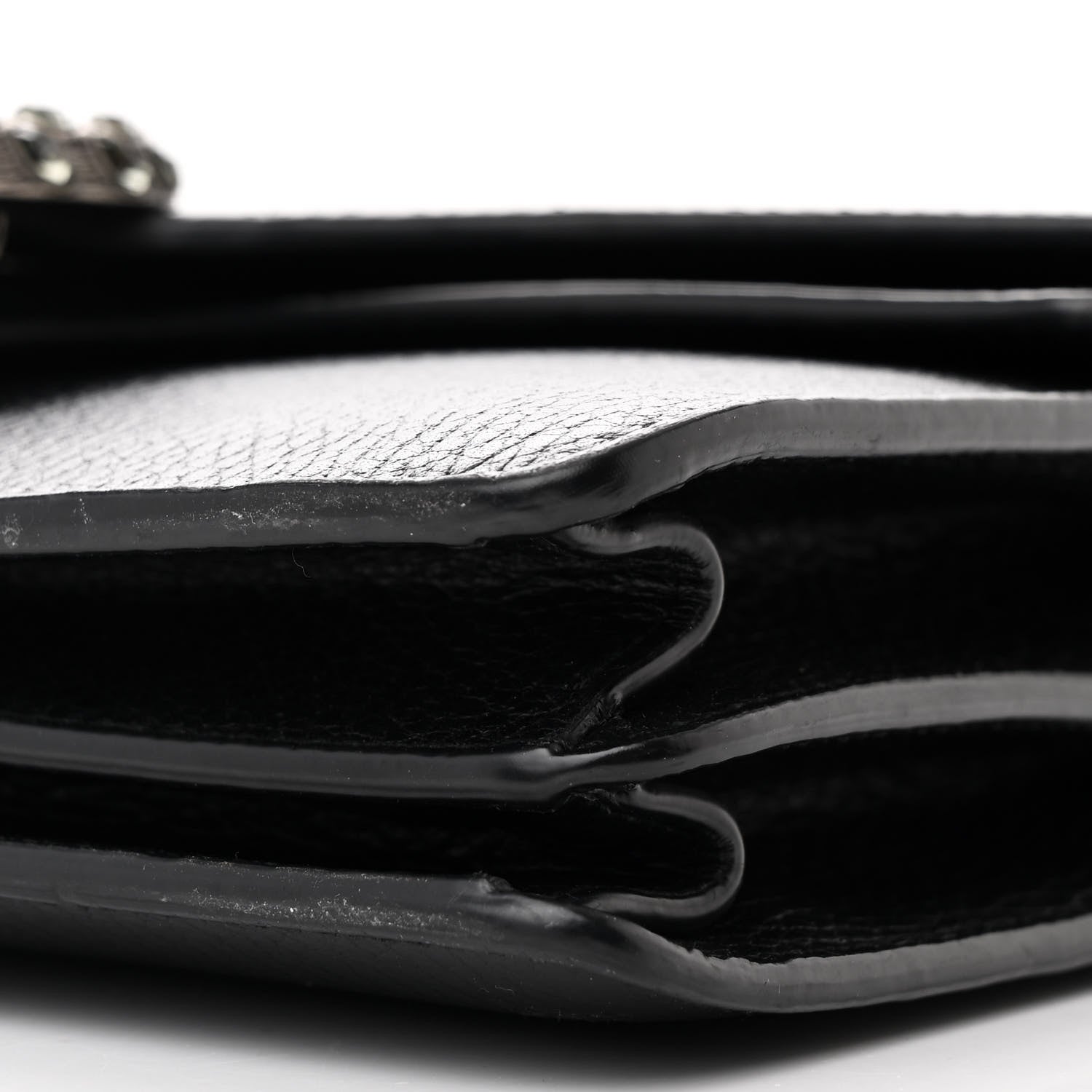 Gucci Pebbled Calfskin Small Dionysus Shoulder Bag Black 11 of 14