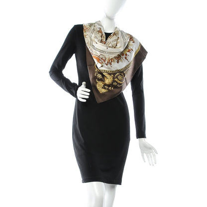 Hermes Silk La Promenade De Longchamps Scarf 90 2 of 4