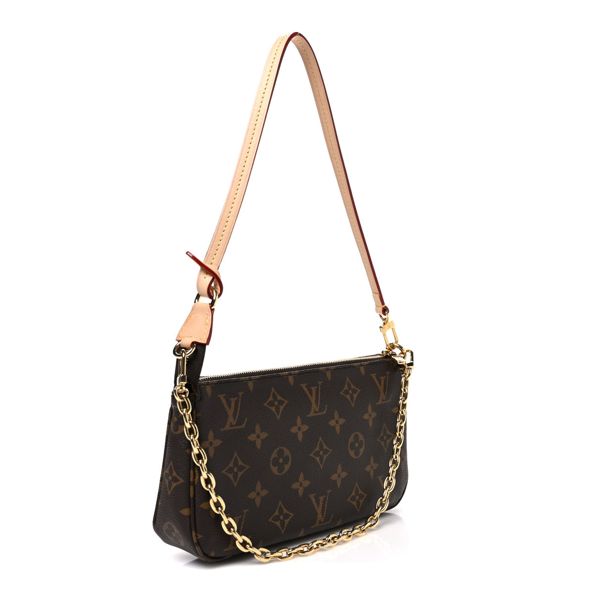 Louis Vuitton Monogram Chain Pochette Accessories 3 of 9
