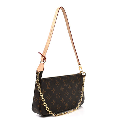 Louis Vuitton Monogram Chain Pochette Accessories 3 of 9