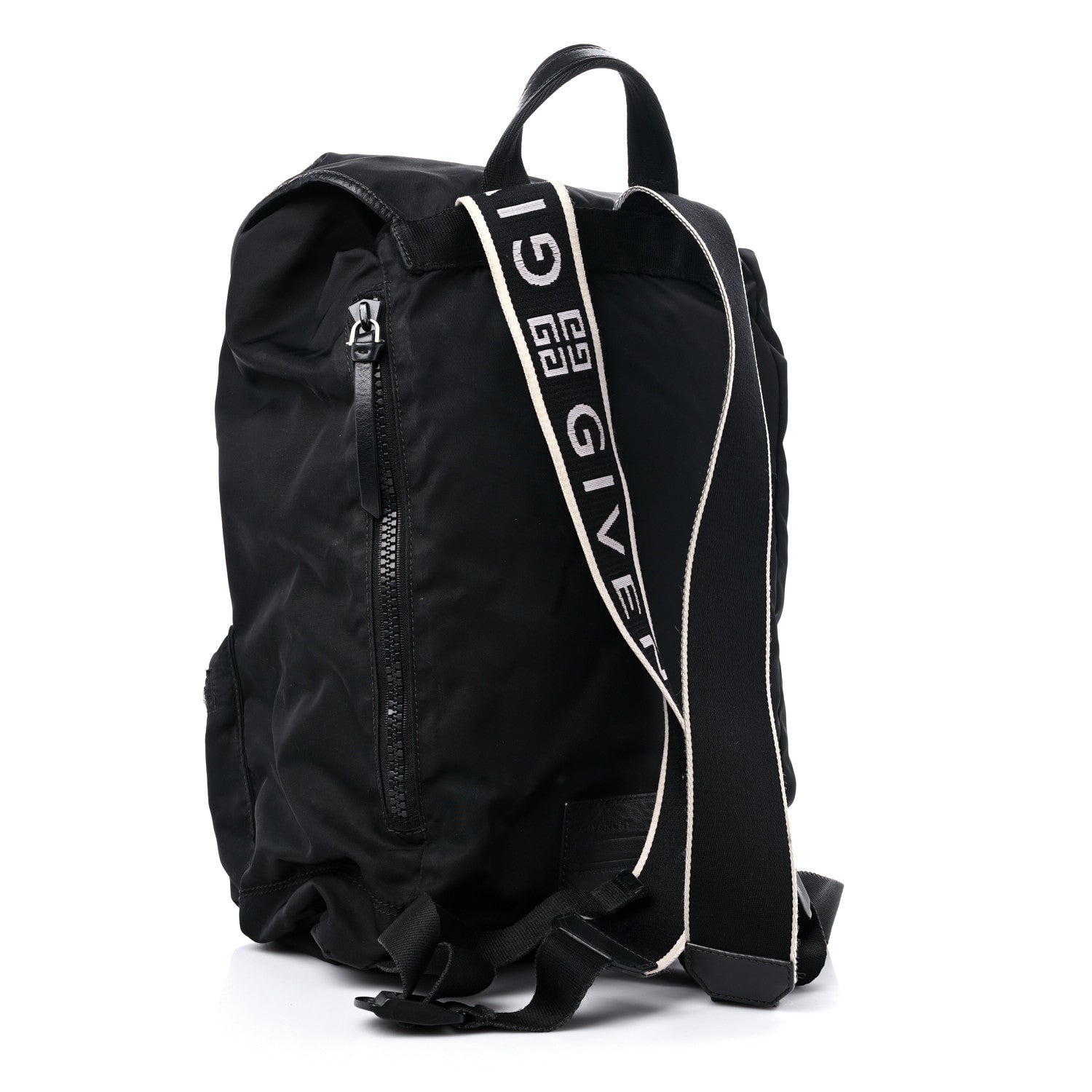 Givenchy Nylon Logo Backpack Black 2 of 16