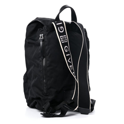 Givenchy Nylon Logo Backpack Black 2 of 16