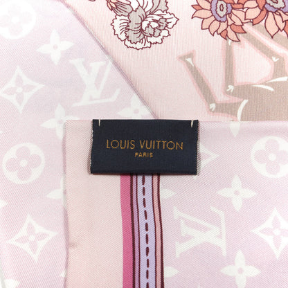 Louis Vuitton Silk Monogram Superstition Bandeau Light Pink 2 of 3