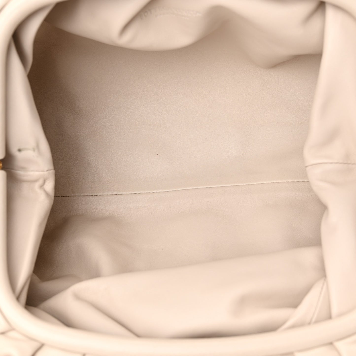 Smooth Butter Calf The Pouch Oversized Clutch Plaster