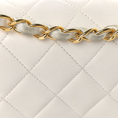Chanel Lambskin Quilted Small Double Flap White 23 of 23