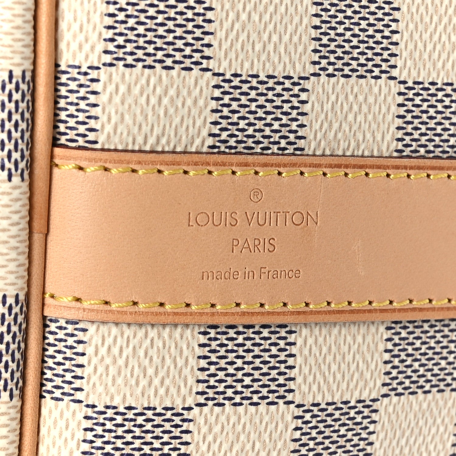Louis Vuitton Damier Azur Keepall Bandouliere 45 8 of 13