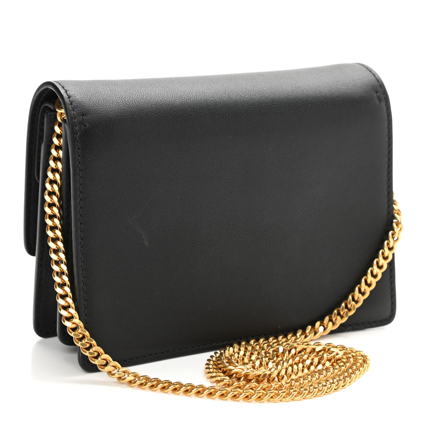 Valentino Garavani Smooth Calfskin Mini VRing Crossbody Bag Black 3 of 8