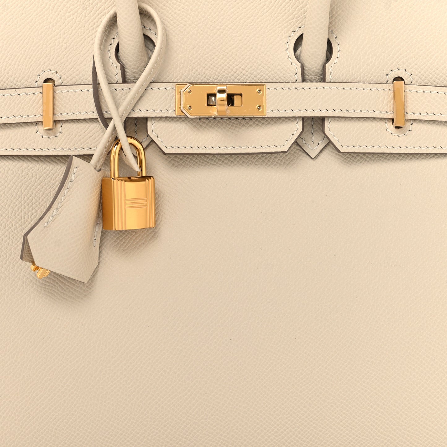 Epsom Birkin Sellier 25 Craie