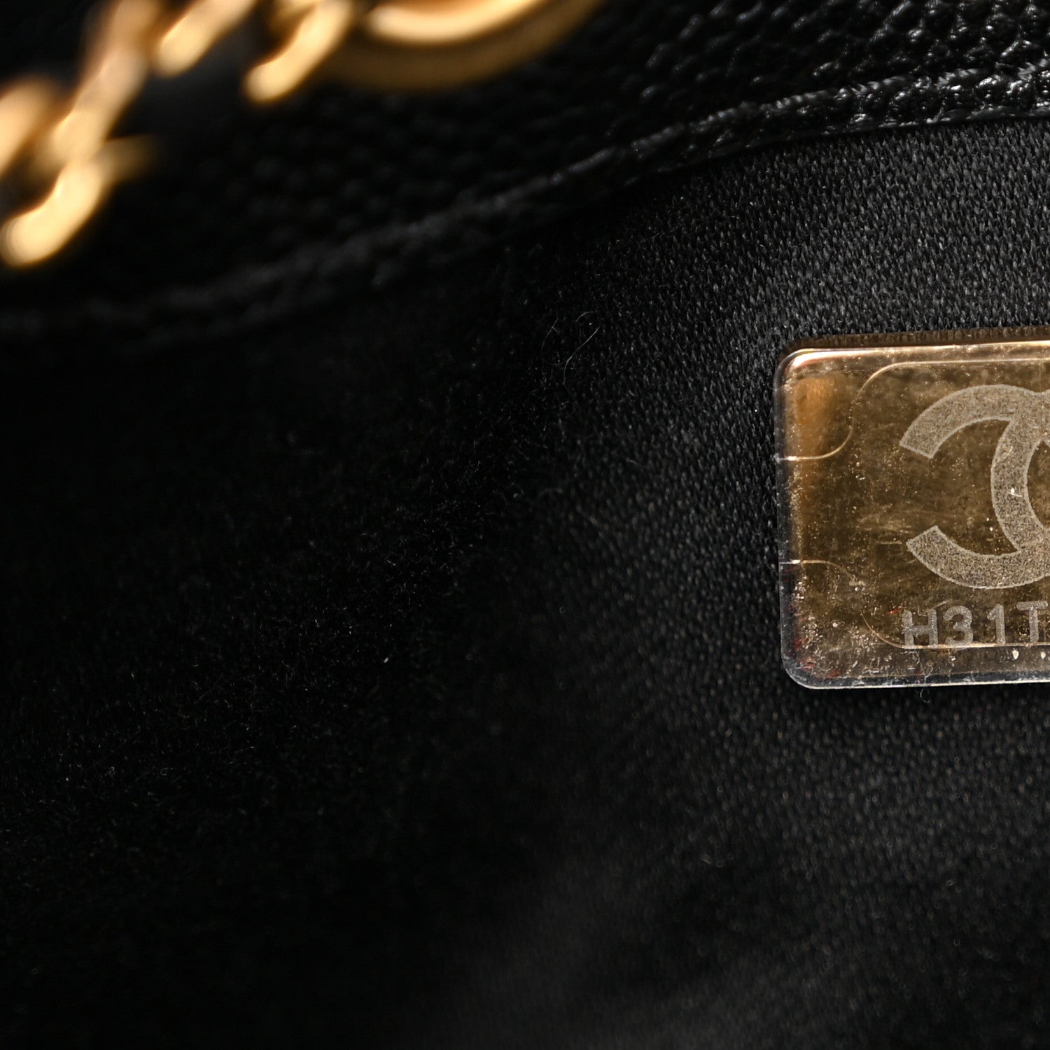 Chanel Caviar Quilted Mini Chanel 25 Handbag Black 7 of 11