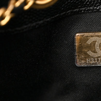 Chanel Caviar Quilted Mini Chanel 25 Handbag Black 7 of 11