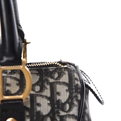 Christian Dior Monogram Boston Black 14 of 18