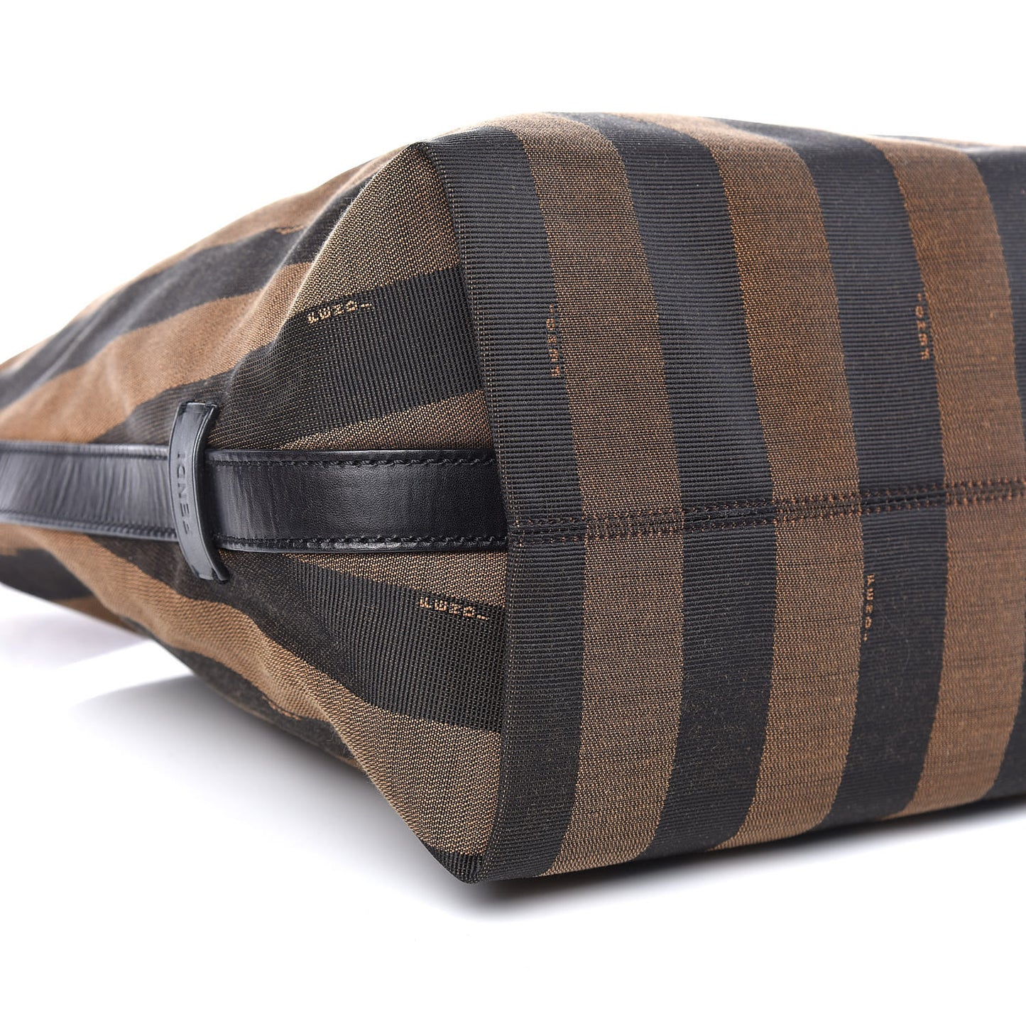 Pequin Cuoio Vegetale Large Hobo Tobacco Rosso Black