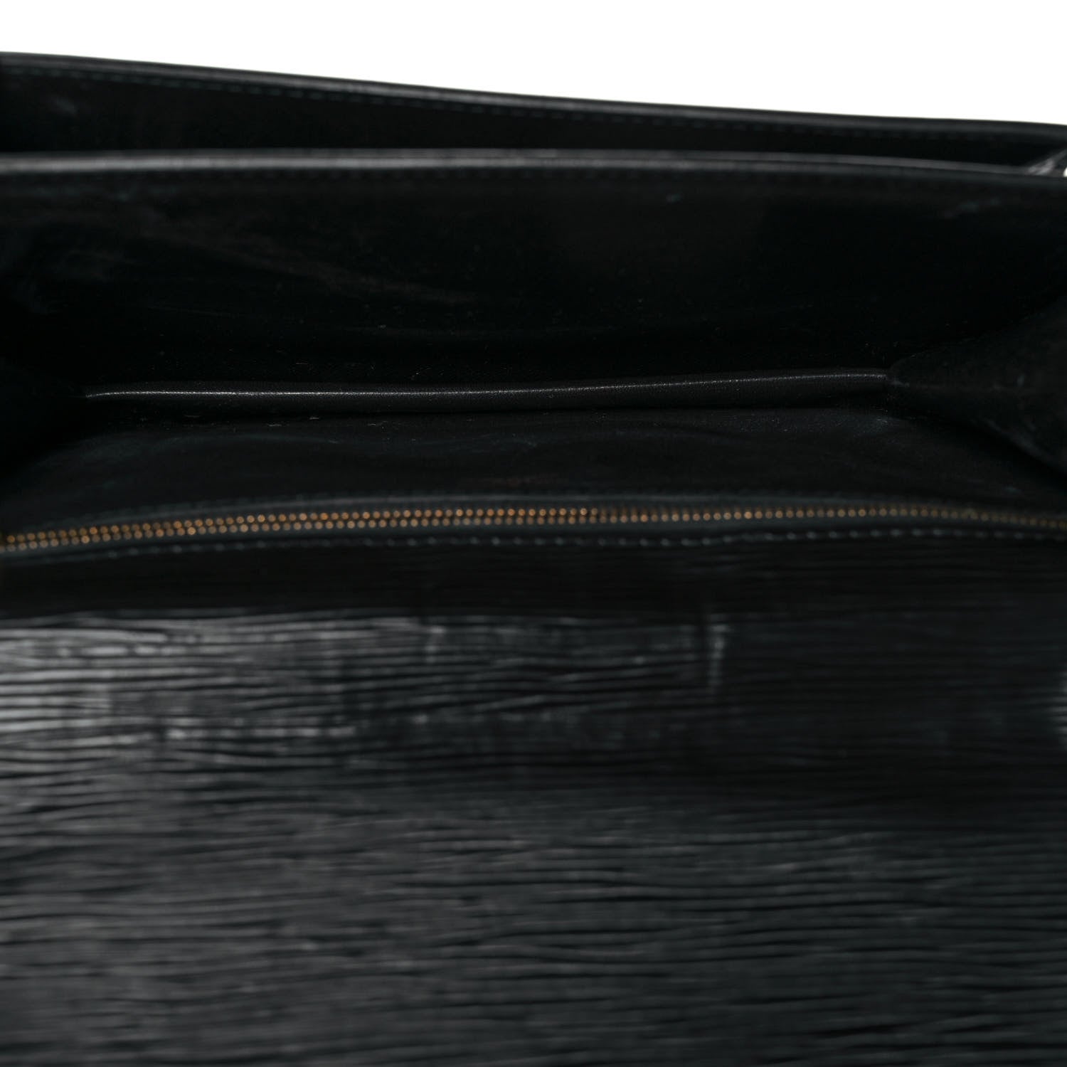Louis Vuitton Epi Pochette Sellier Dragonne Clutch Black 6 of 14