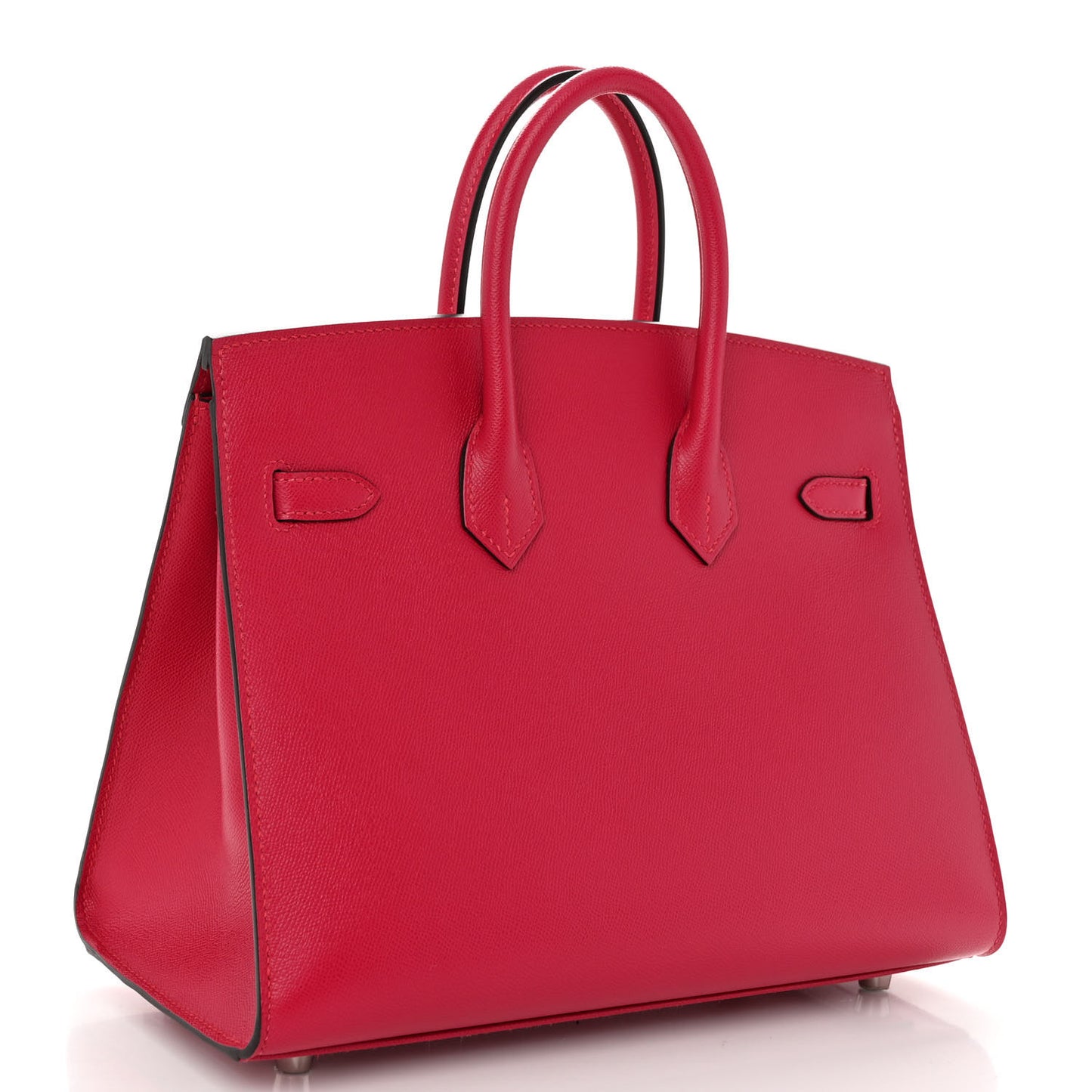 Madame Calfskin Birkin Sellier 25 Framboise