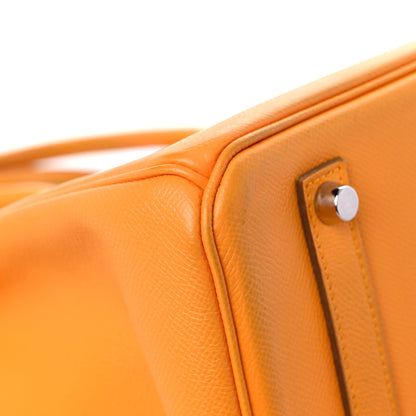 Hermes Epsom Birkin 35 Jaune D'Or 12 of 16