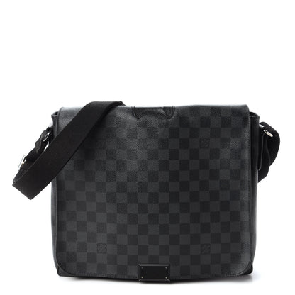 Louis Vuitton Damier Graphite District MM 1 of 9