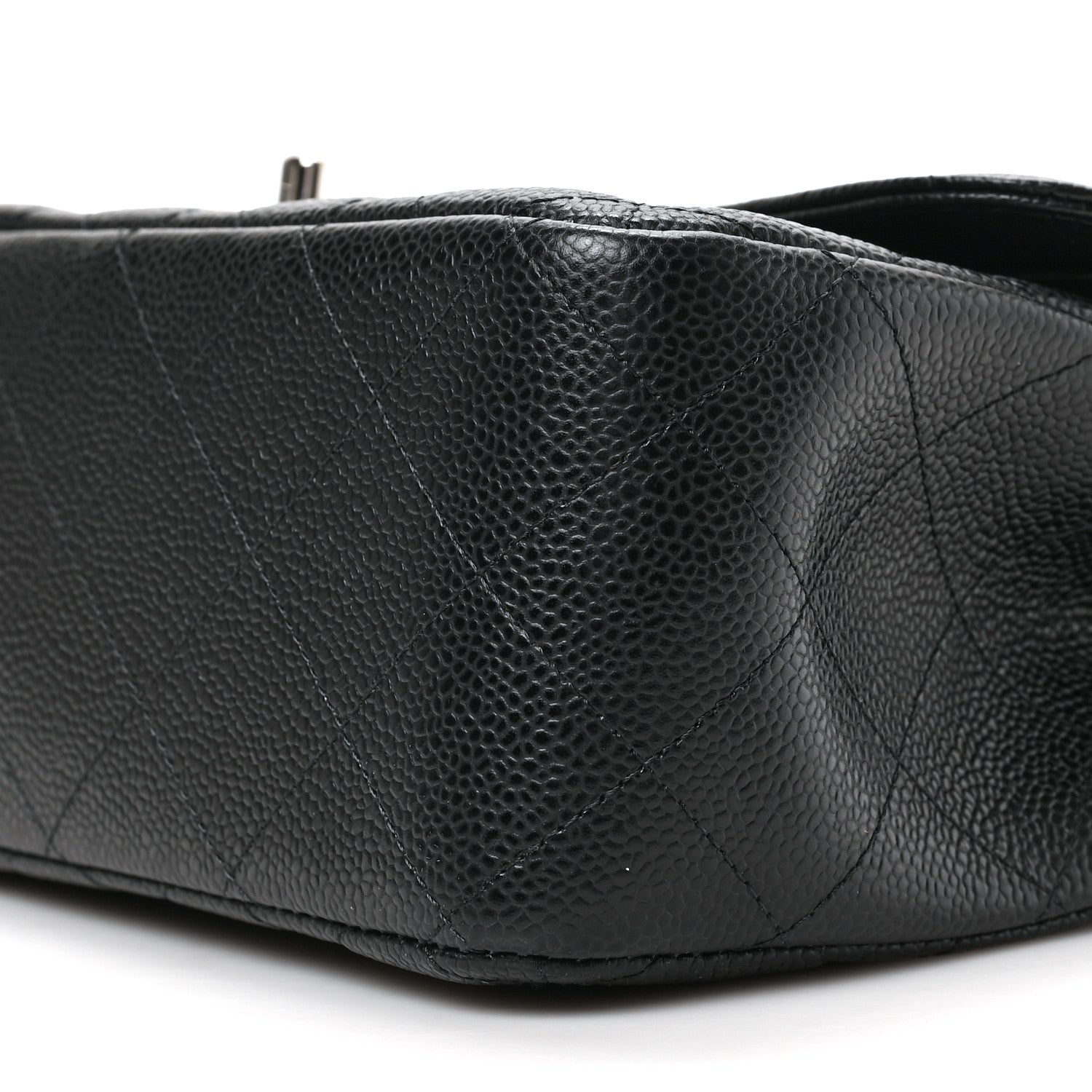 Chanel Caviar Quilted Jumbo Double Flap Black 8 of 8