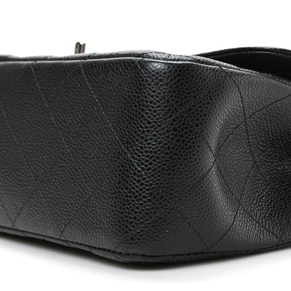 Chanel Caviar Quilted Jumbo Double Flap Black 8 of 8