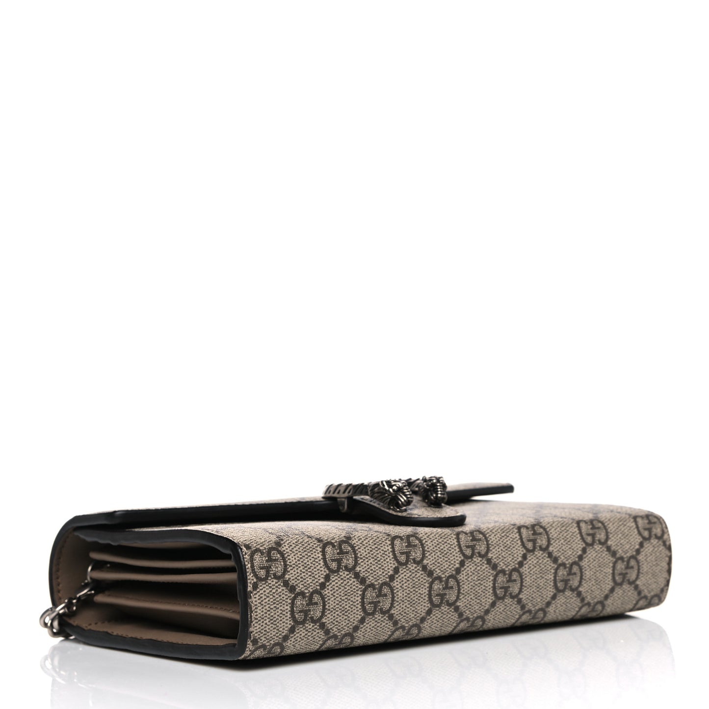 GG Supreme Monogram Dionysus Chain Wallet