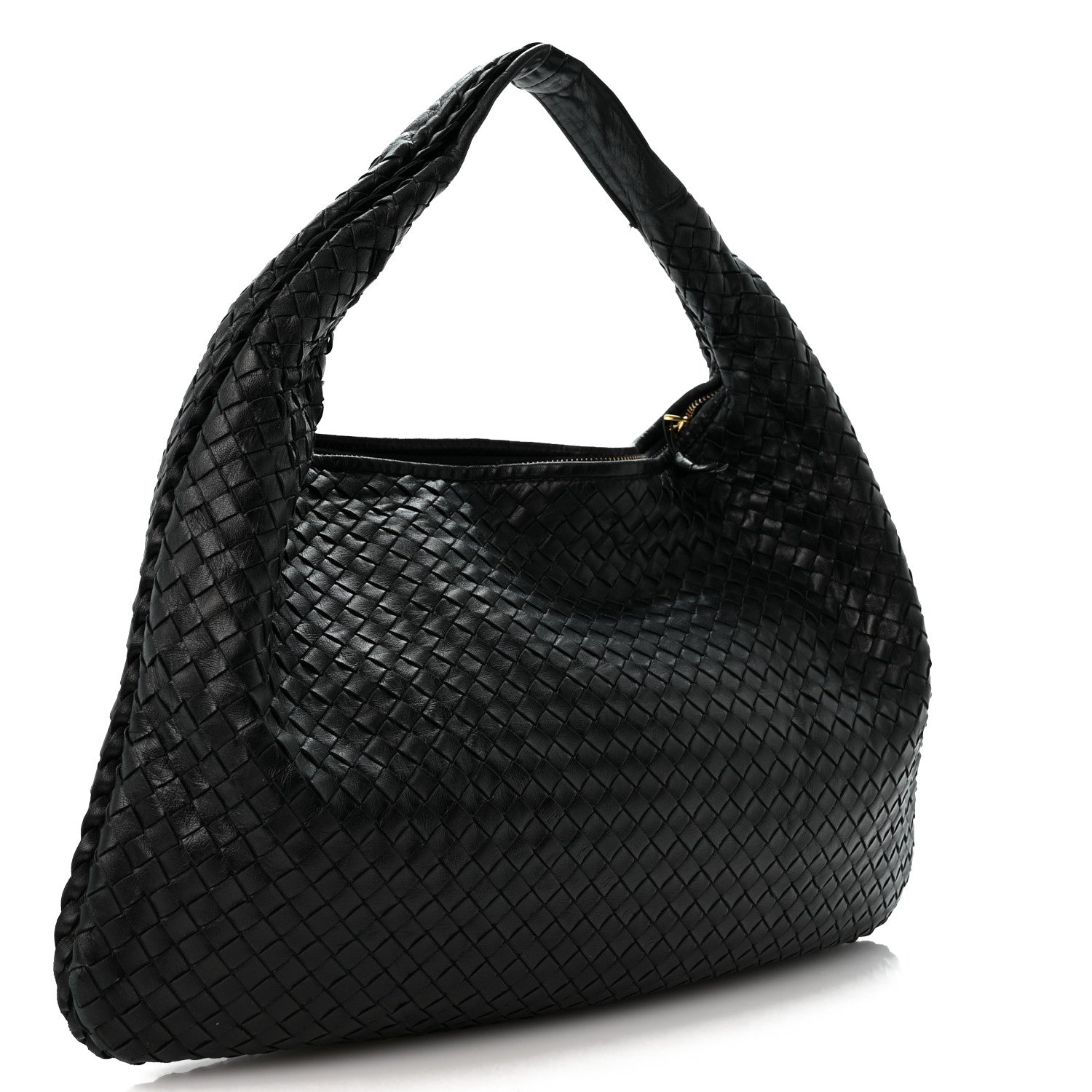 Bottega Veneta Nappa Intrecciato Large Veneta Hobo Black 3 of 13