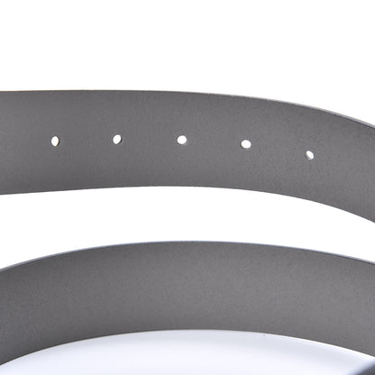 Gucci Calfskin Interlocking G Belt 85 34 Grey 3 of 4