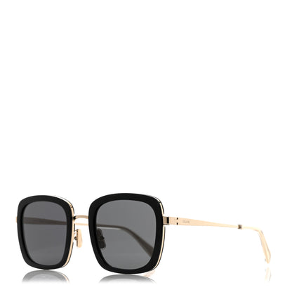 Celine Oversized Square Metal Sunglasses CL40202U Black 1 of 7
