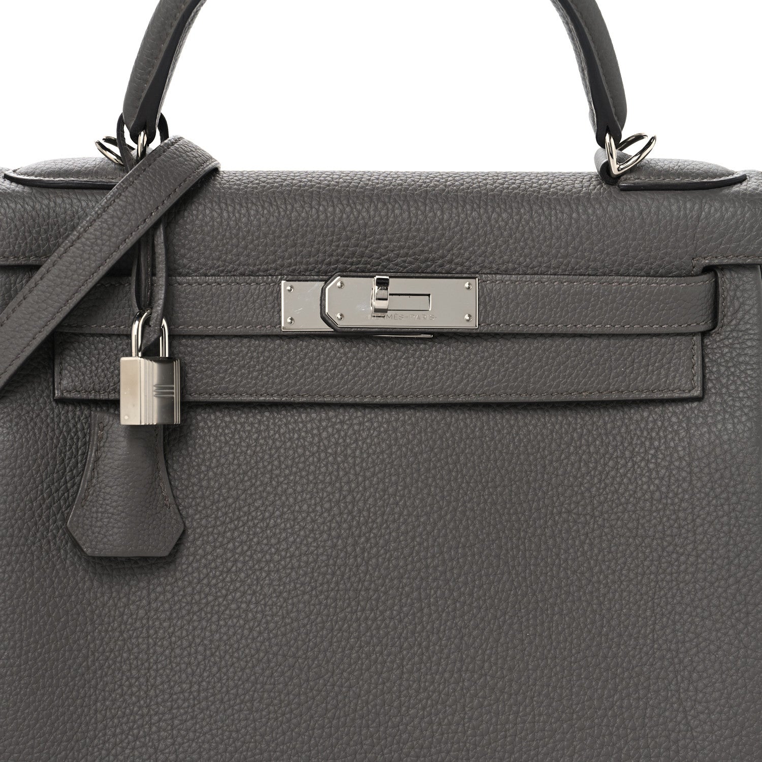 Hermes Togo Kelly Retourne 28 Etain 7 of 12