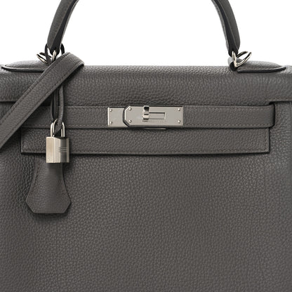 Hermes Togo Kelly Retourne 28 Etain 7 of 12