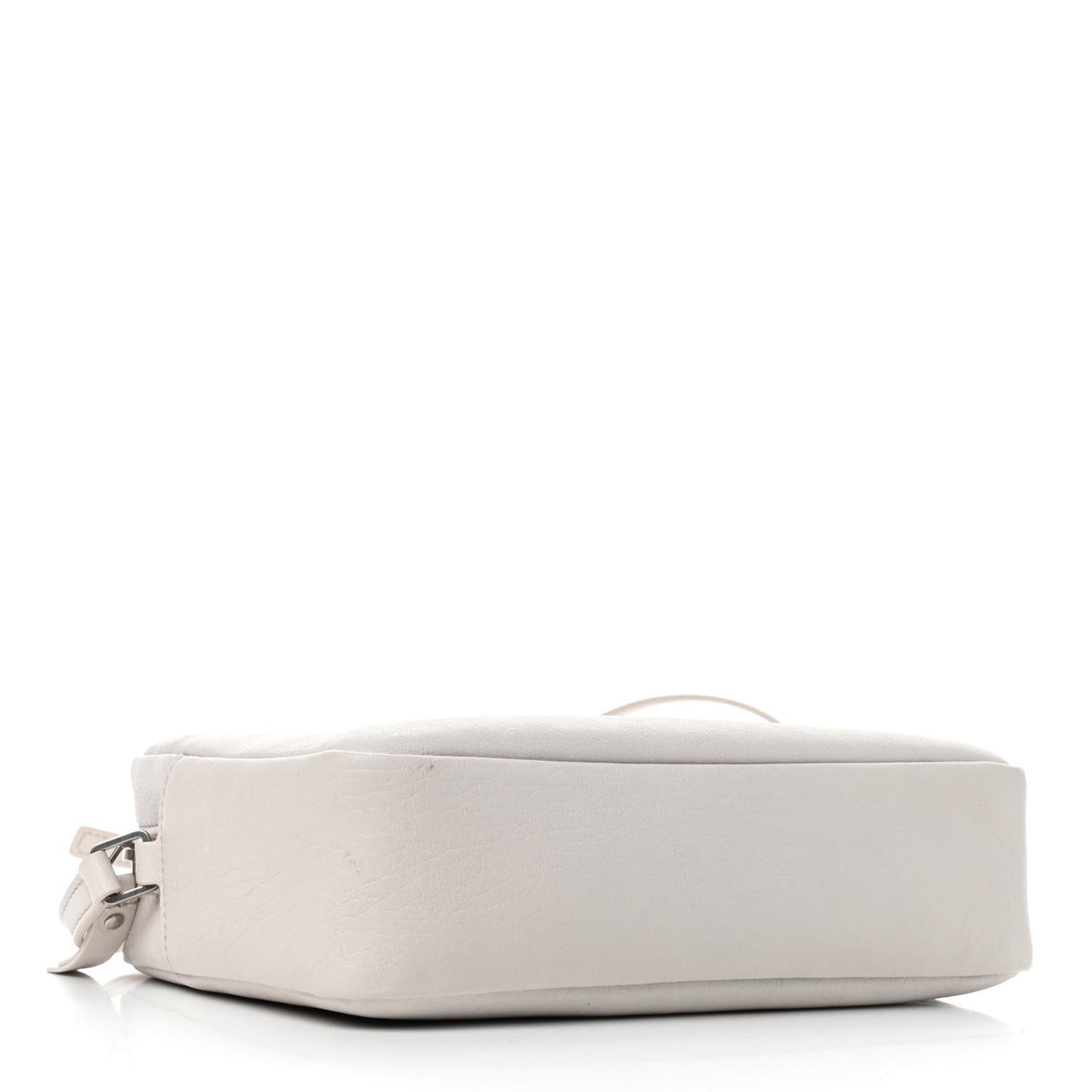 Lambskin Monogram Small Lou Camera Bag White