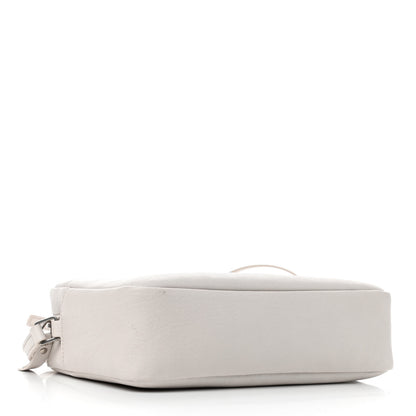 Saint Laurent Lambskin Monogram Small Lou Camera Bag White 3 of 4