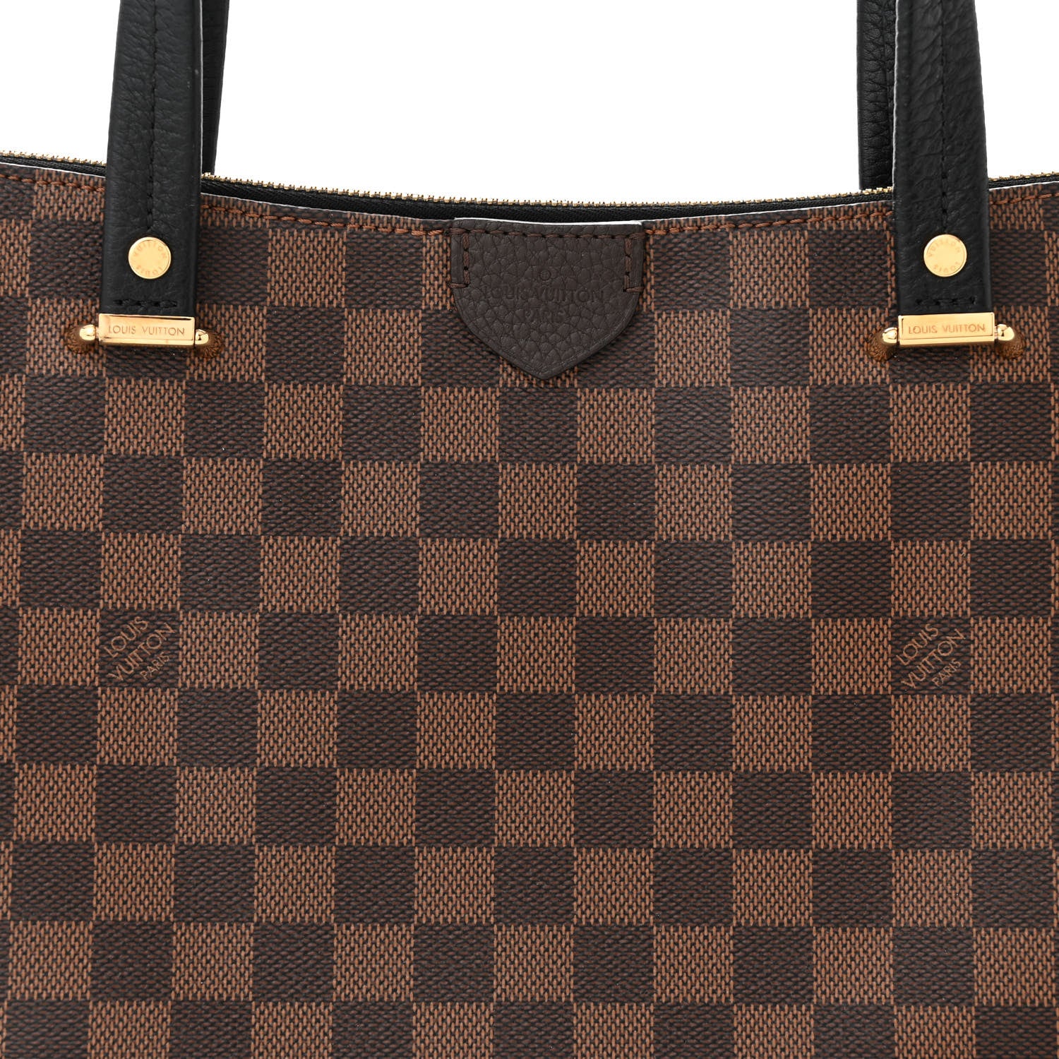 Louis Vuitton Damier Ebene Hyde Park Black 7 of 9