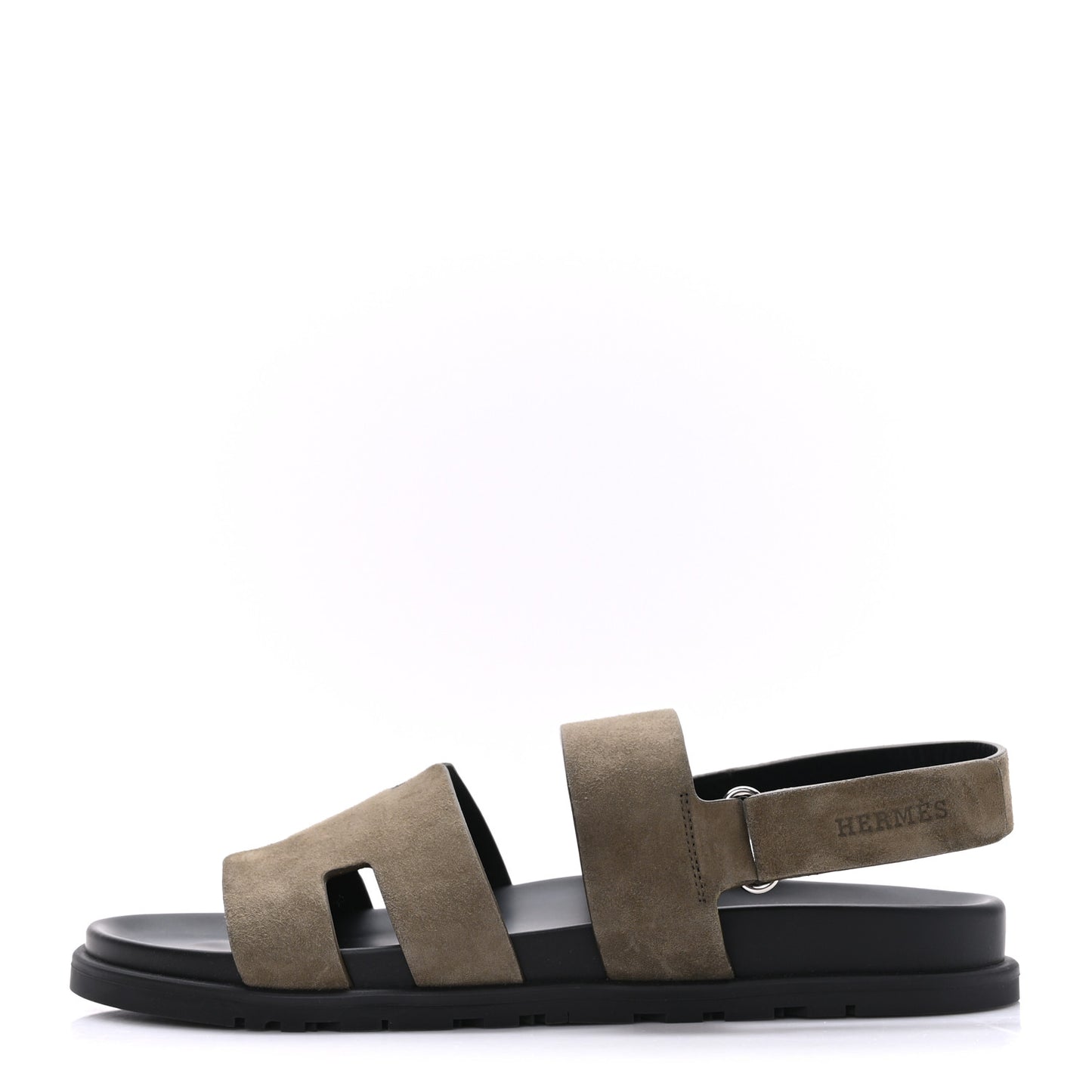 Suede Goatskin Mens Genius Sandals 43 Vert Toundra