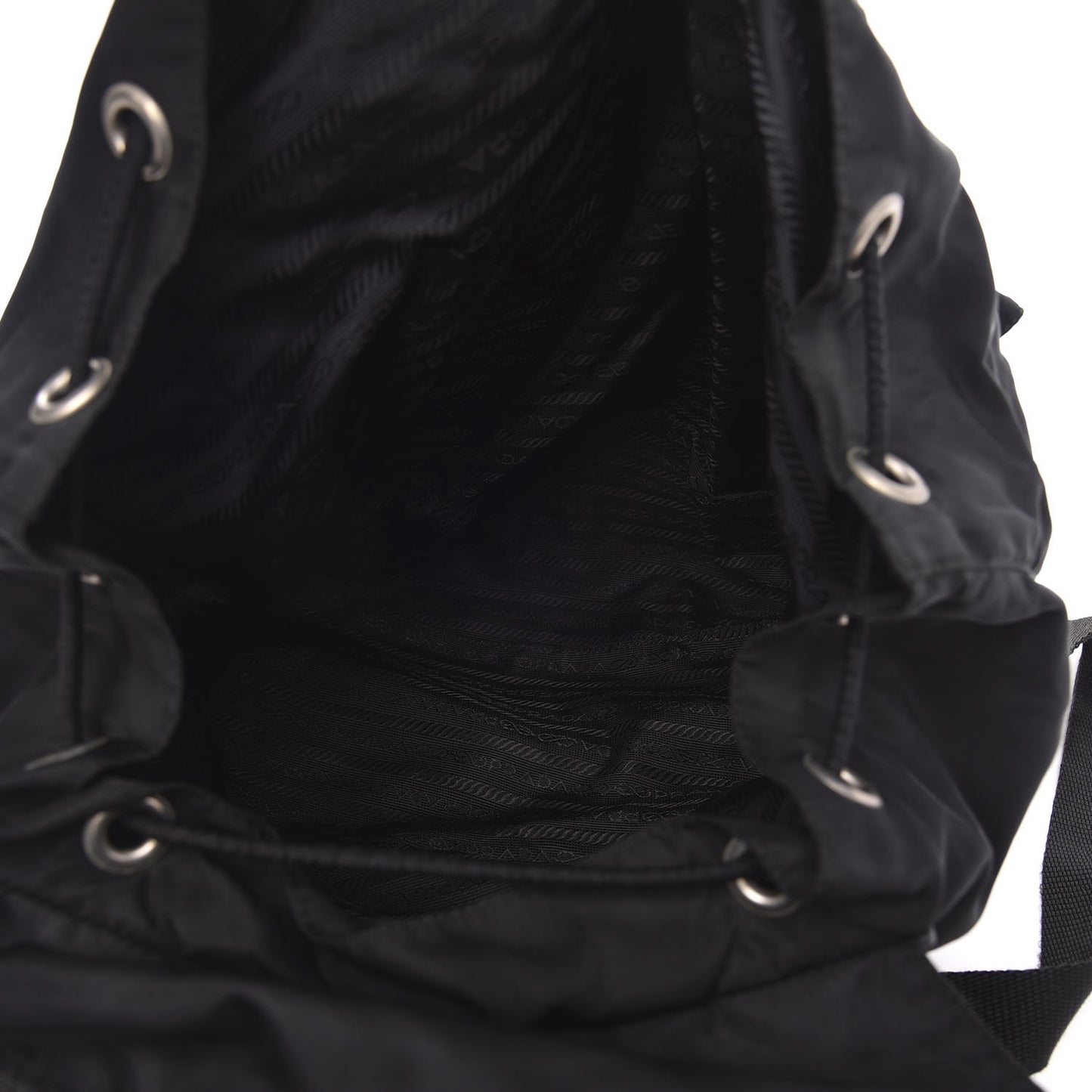 Tessuto Nylon Vela Large Backpack Black