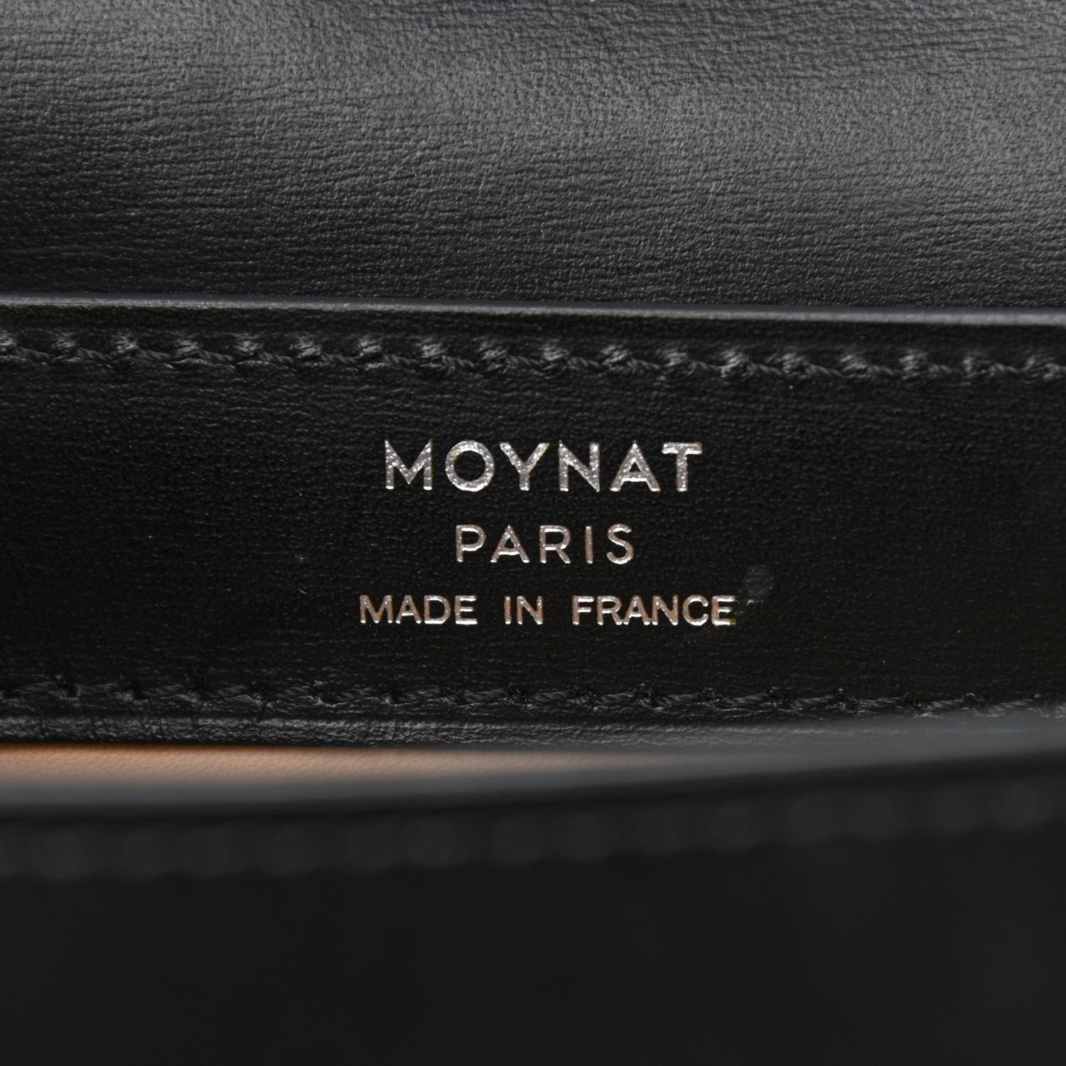 Moynat Box Calfskin Rejane BB Black 6 of 9