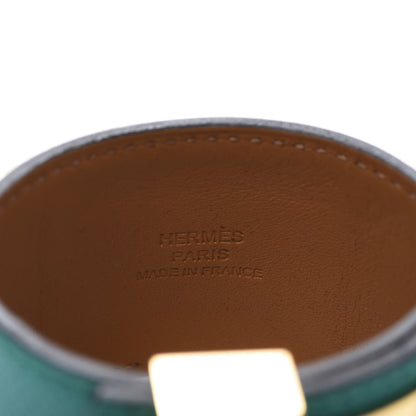 Hermes Epsom Collier de Chien CDC Bracelet S Bleu Paon 6 of 9