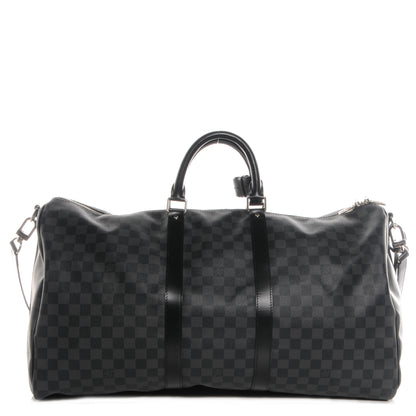 Louis Vuitton Damier Graphite Keepall Bandouliere 55 1 of 6