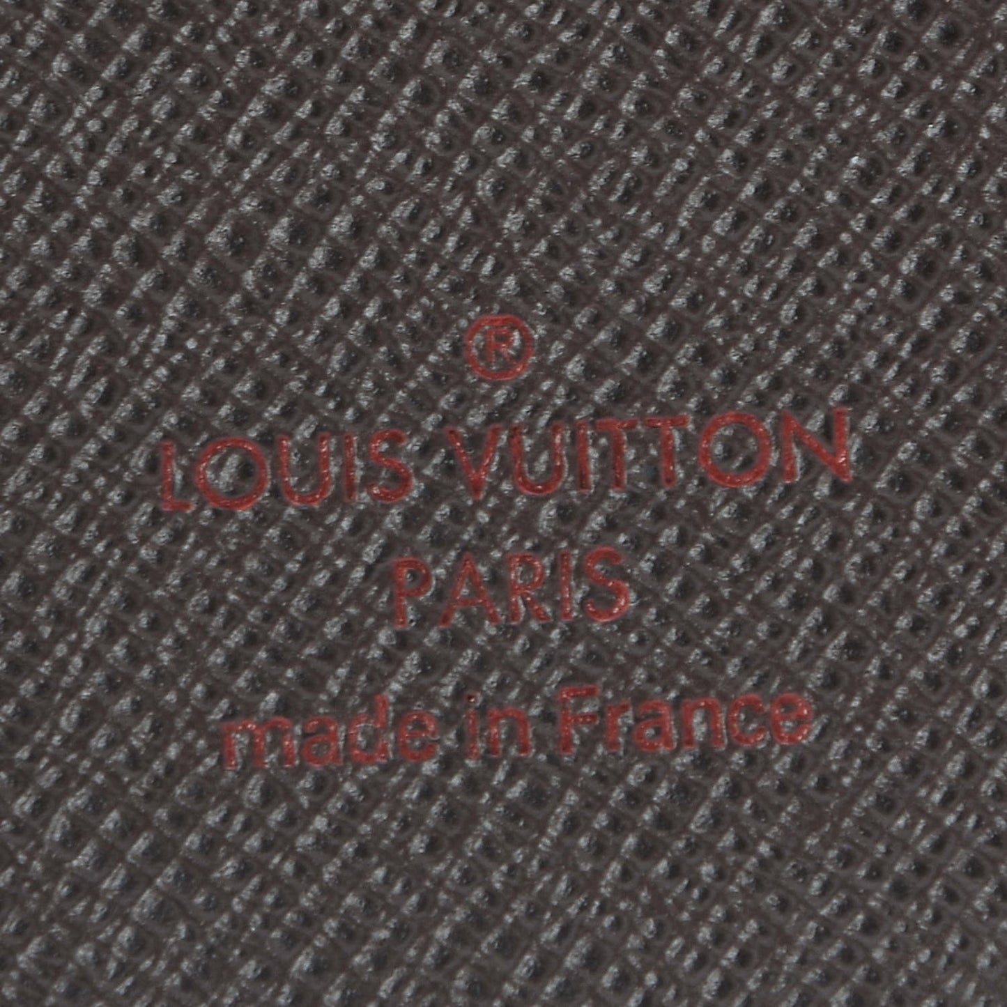 Damier Ebene Large Ring Agenda Cover