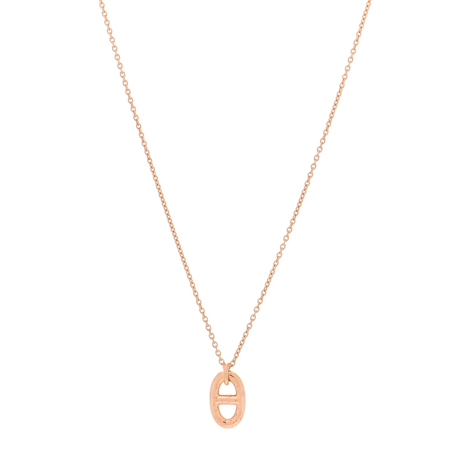 Hermes 18K Rose Gold PM Farandole Pendant Necklace 1 of 6