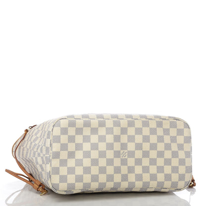 Louis Vuitton Damier Azur Neverfull MM 4 of 9