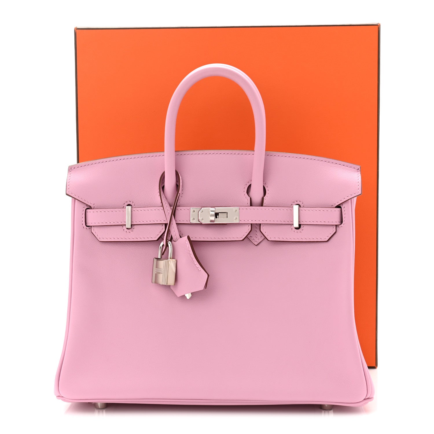 Hermes Swift Birkin 25 Mauve Sylvestre 12 of 12