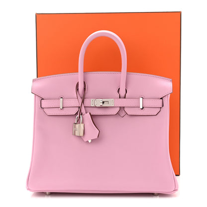 Hermes Swift Birkin 25 Mauve Sylvestre 12 of 12