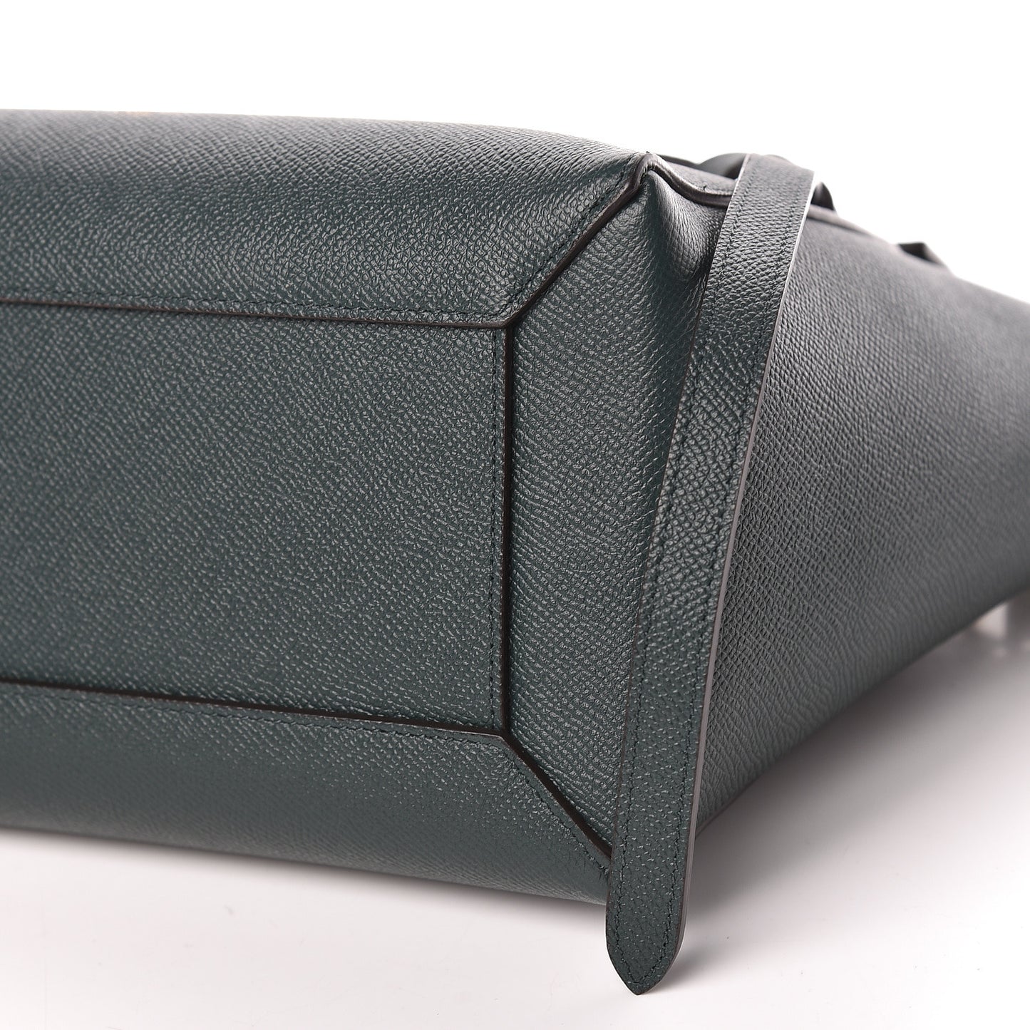 Grained Calfskin Micro Belt Bag Amazone