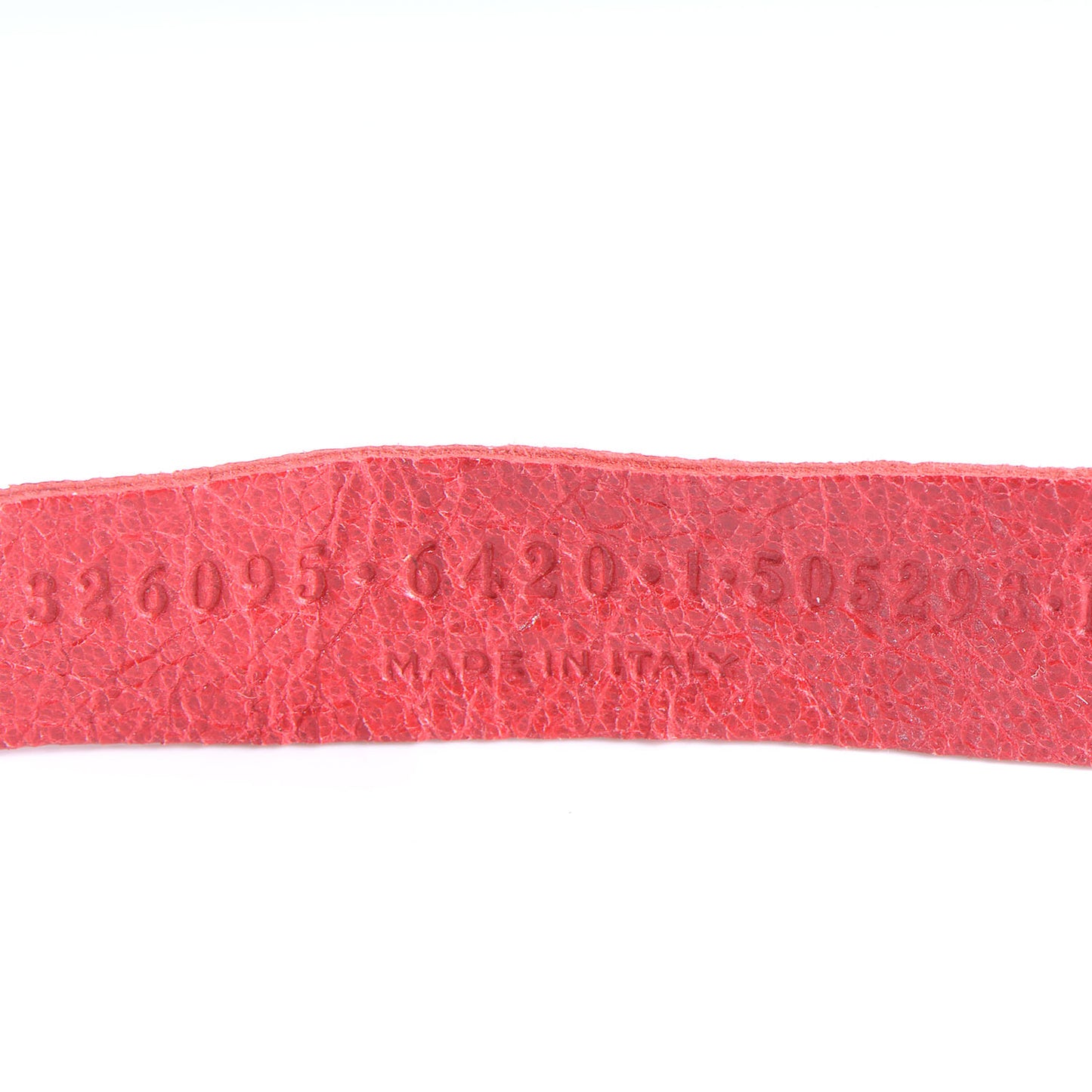 Agneau Giant Bracelet Red