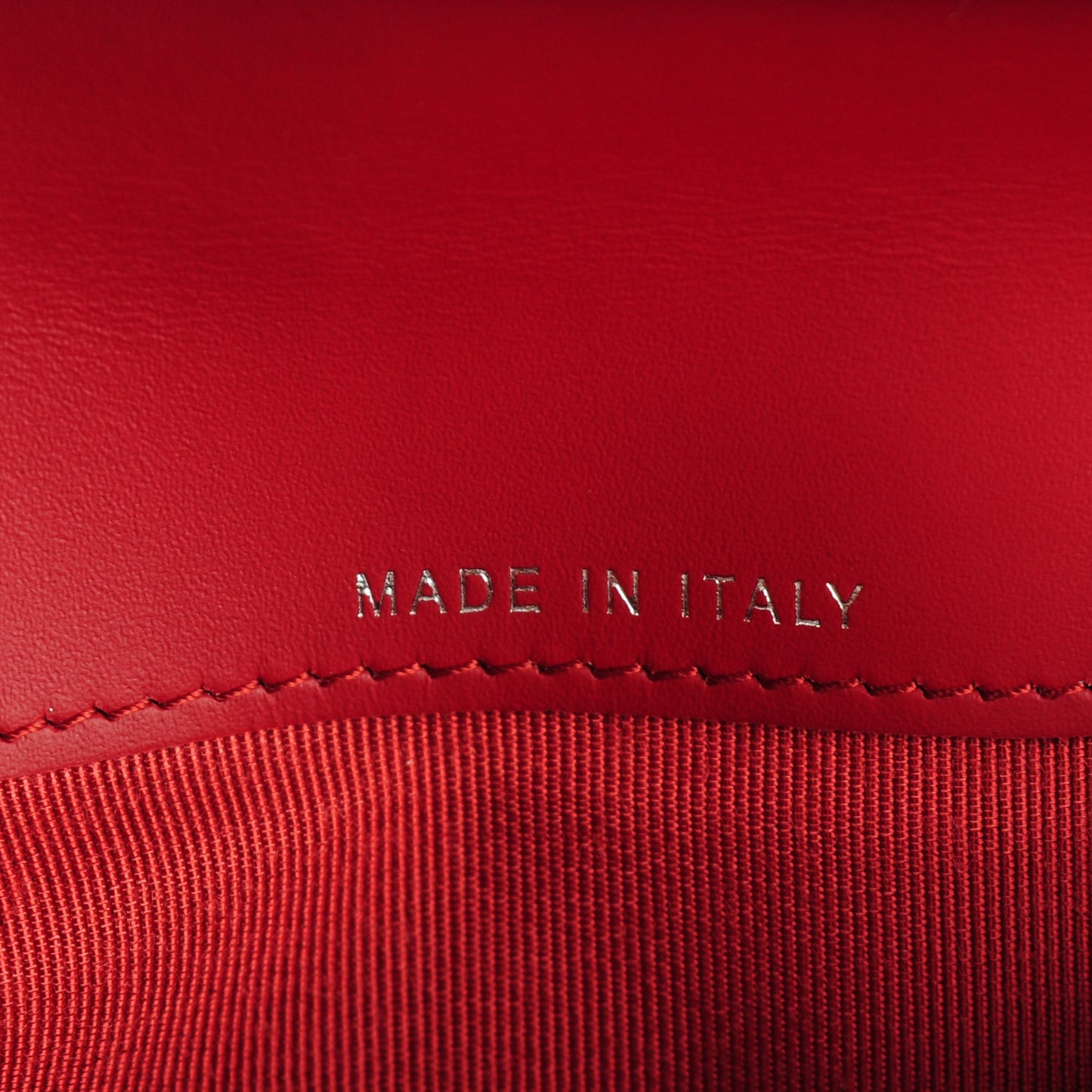 Caviar Quilted Large Flap Wallet Red