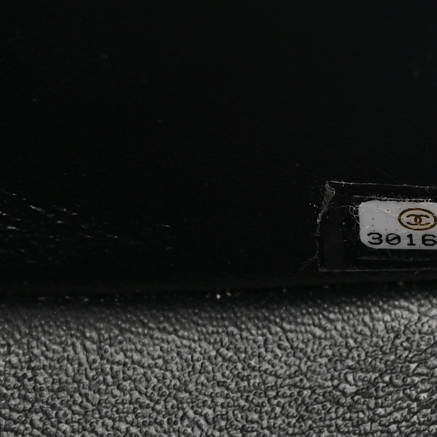 Lambskin Quilted Mini Rectangular Flap Black