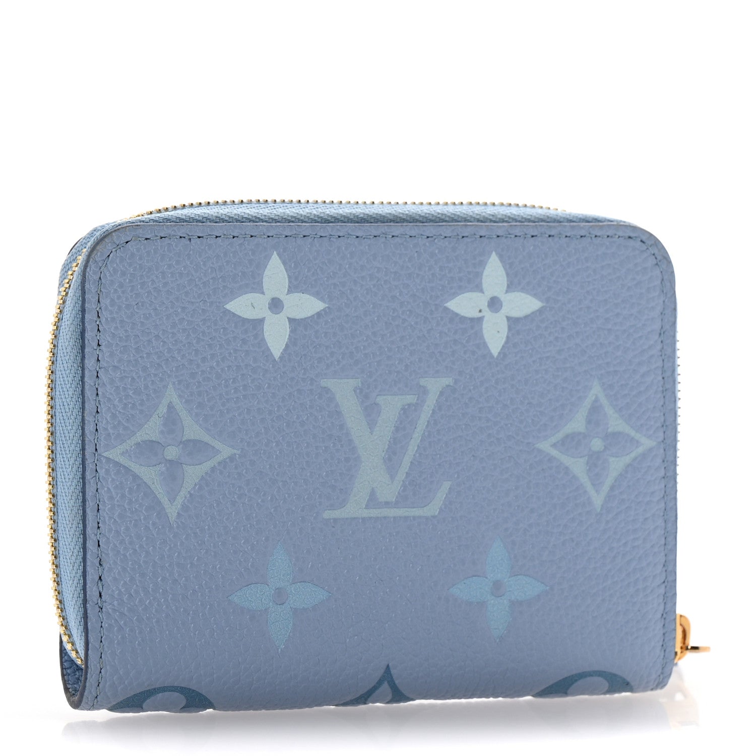 Louis Vuitton Empreinte Monogram Giant By The Pool Zippy Coin Purse Summer Blue 3 of 10