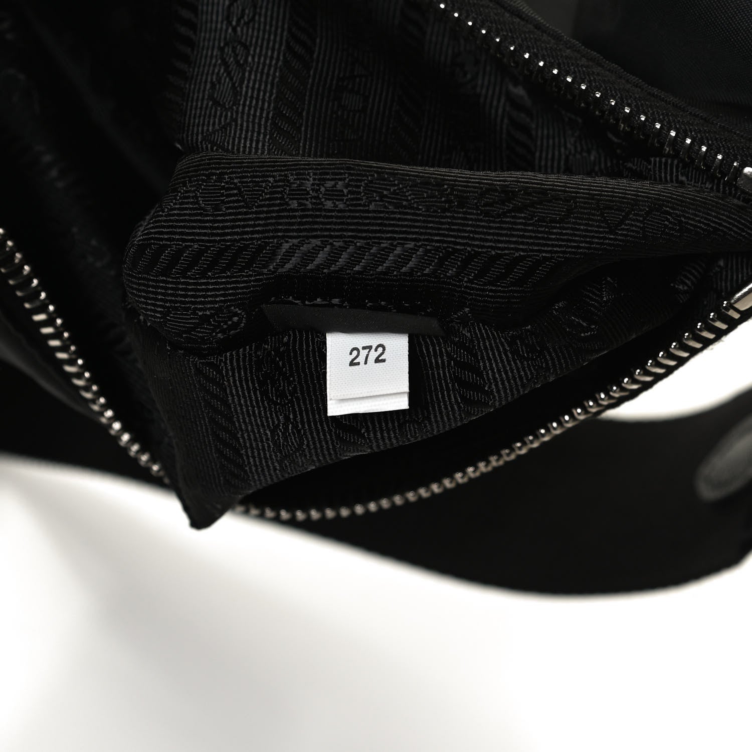 Prada Nylon Re-Edition 2005 Shoulder Bag Black 9 of 14