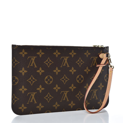 Louis Vuitton Monogram Neverfull MM GM Pochette 3 of 7