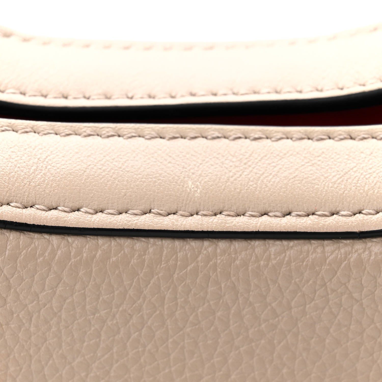 Christian Louboutin Grained Calfskin Carasky Shoulder Bag Feve 12 of 14