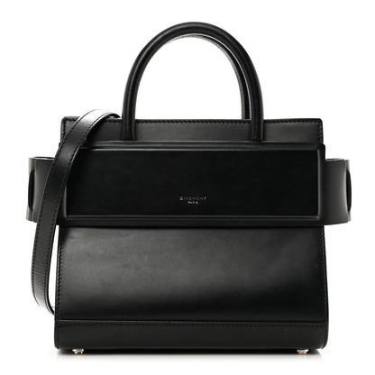 Givenchy Smooth Calfskin Mini Horizon Satchel Black 1 of 10